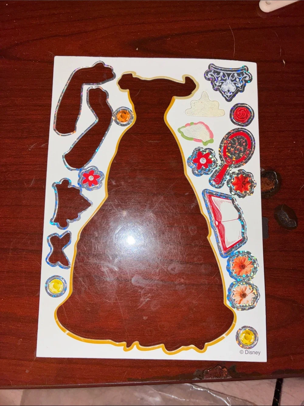 Disney  Magnetic Dress-Up Sticker Set - Multicolor